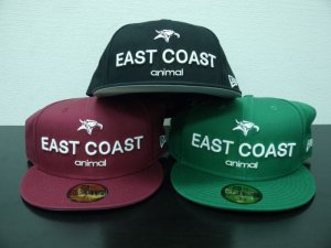 画像1: *[SALE] Animal Newera East Coast Cap (1)