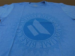 画像1: *[SALE] Volume Stamp Tee[SeaBlue] (1)