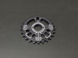 画像1: *Coalition CNC Sprocket 25T(Black) (1)