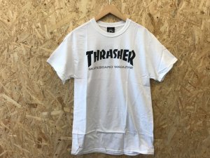 画像1: *[在庫処分SALE] THRASHER - MAG LOGO (WHT) (1)