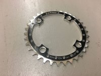 画像1: *Gusset Tribal R Chainring 34T [PCD104]