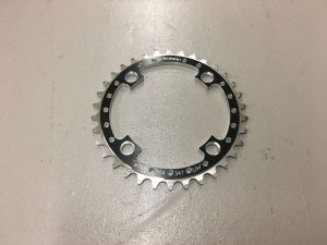 画像1: *Gusset Tribal R Chainring 34T [PCD104] (1)