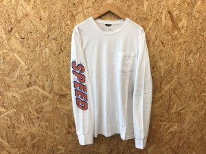 画像1: *[SALE] BRIXTON - Accelerate Pocket Teen L/S (White) (1)