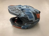 画像2: *[在庫処分SALE] Troy Lee D3 Fiber Lite Helmet (Speedcode Blue/Black)