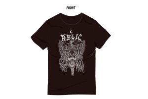 画像1: *[SALE*] Relic Pierced Tee (Black/Grey) (1)