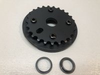 画像1: *Federal Logo Solid Sprocket [W/Impact Guard] 25T