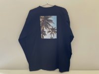 画像2: *柳屋 Island Point Long Tee [椰子の木]