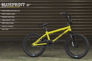 画像1: [KIDS] Sunday Blueprint 16 [16"Wheel] Gross Bright Yellow (1)